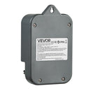 VEVOR elektriskā žoga impulsa ģenerators, 10 kV, 3 J, maiņstrāvas un līdzstrāvas barošana, LED indikators, darbības attālums 3 km, aizsardzībai pret savvaļas dzīvniekiem