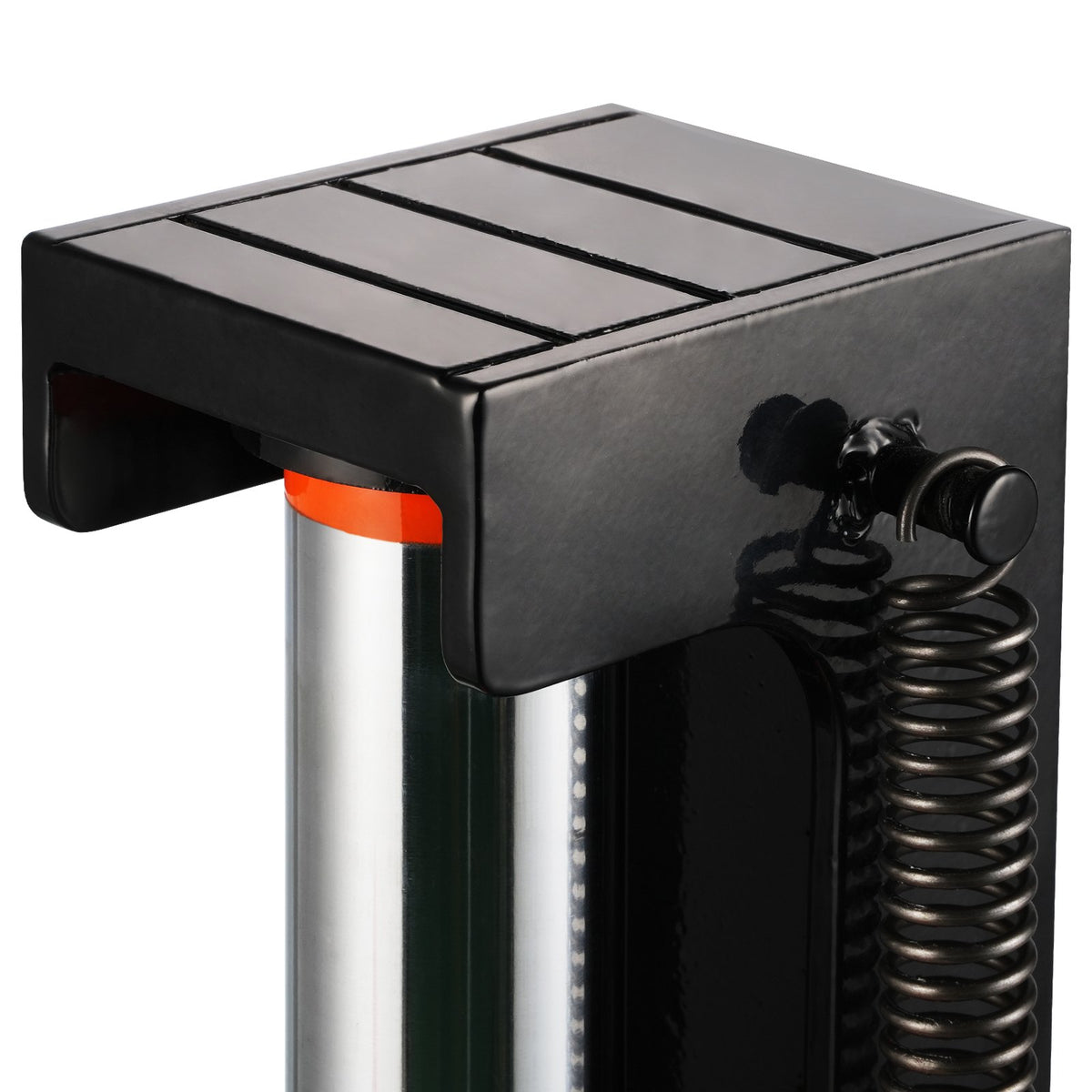 VEVOR Hydraulic Foot Jack 10 t (foot) / 20 t (top), pneumatic, 30–190 mm / 320–480 mm, for machinery and industry