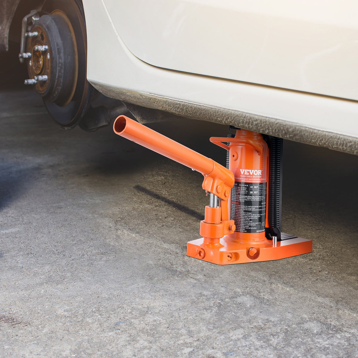 VEVOR Hydraulic Finger Jack – 2.5 Tonne Finger Lifting Capacity, 5 Tonne Maximum Lifting Capacity