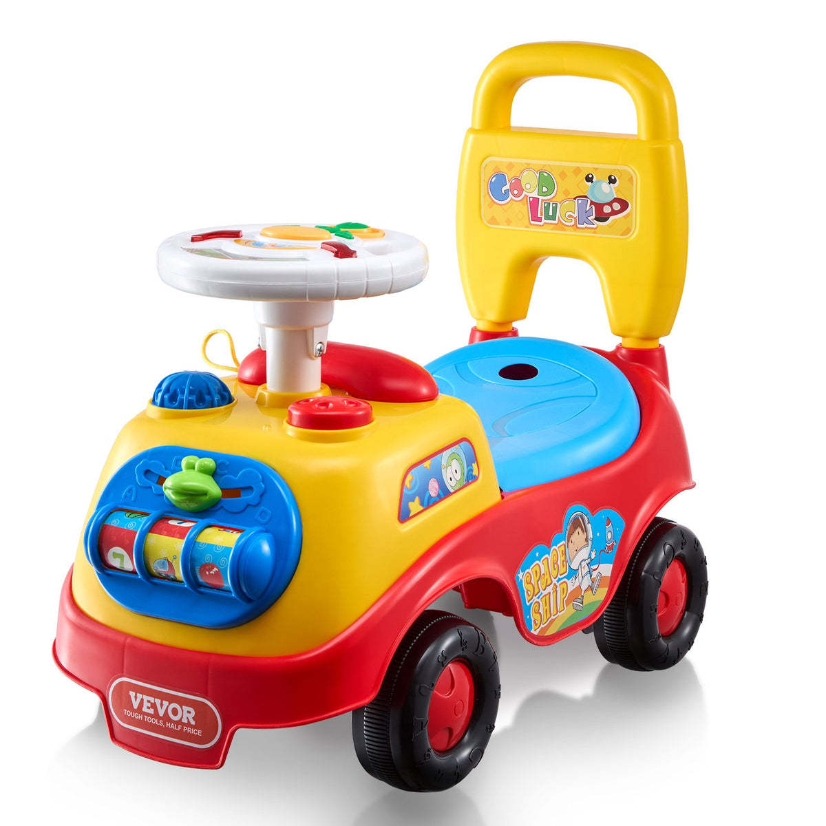 VEVOR Push Ride-On Car for Children 1-3 Years, Boys and Girls