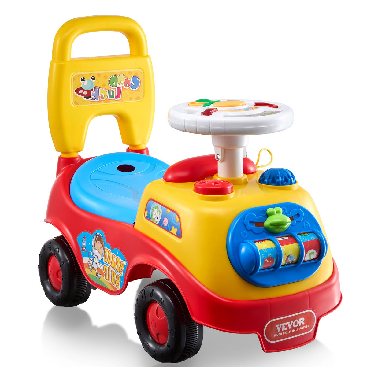 VEVOR Push Ride-On Car for Children 1-3 Years, Boys and Girls