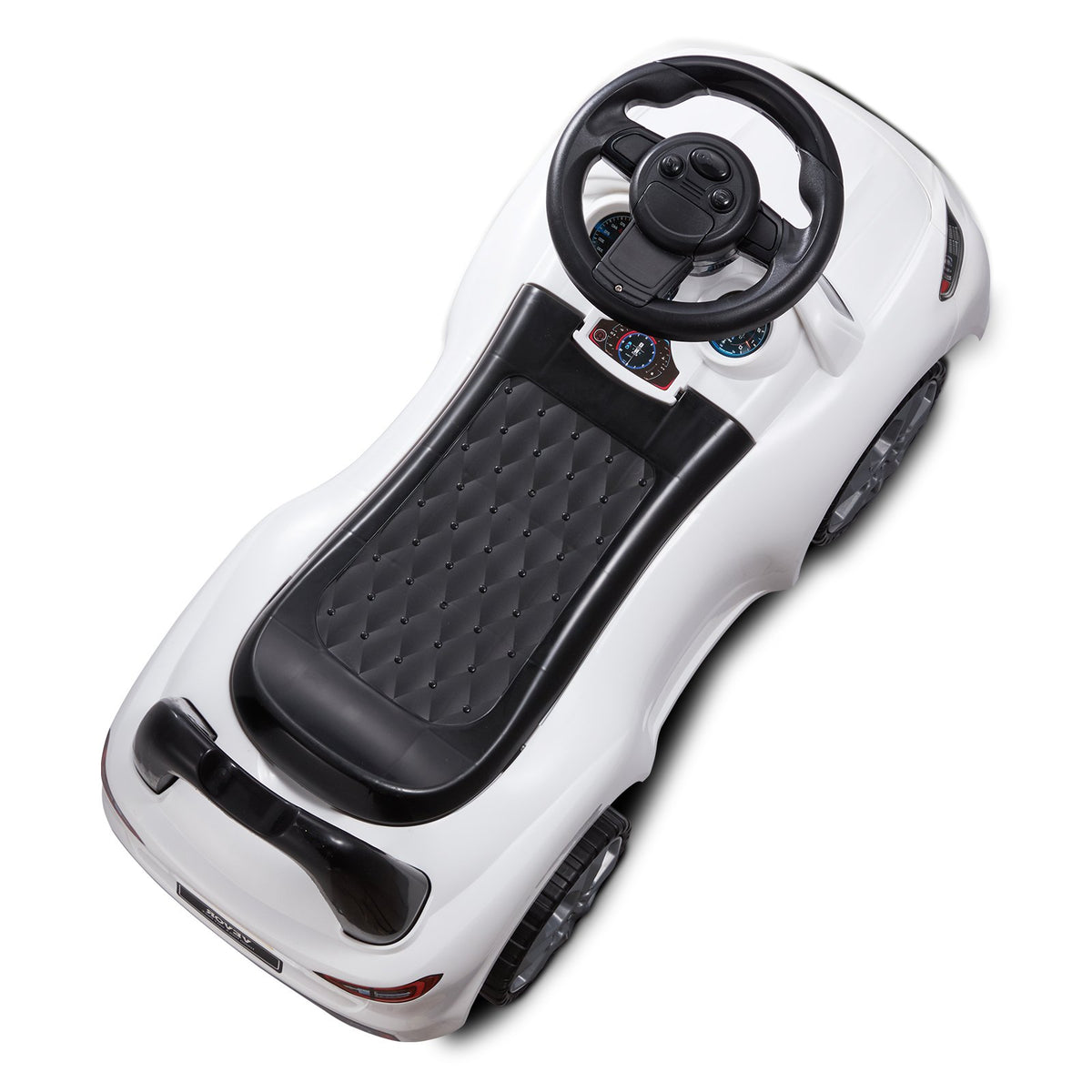 VEVOR Push Ride-On Car for Children 1-3 Years, White