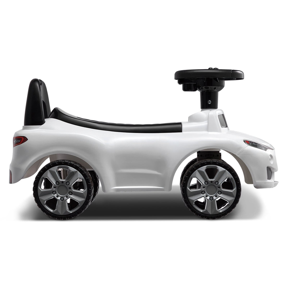 VEVOR Push Ride-On Car for Children 1-3 Years, White