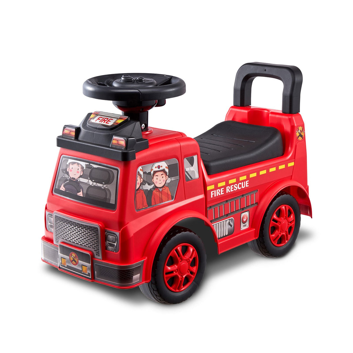VEVOR Push Ride-On Car for Children 1-3 Years, Red