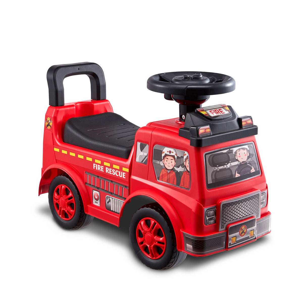 VEVOR Push Ride-On Car for Children 1-3 Years, Red