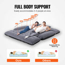 Uzpūšamais kravas automašīnas gaisa matracis, 183-198 cm, pilna izmēra īsā gulta ar sūkni un kempinga komplektu