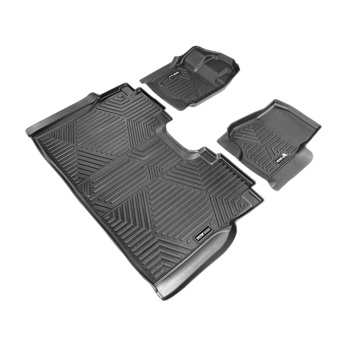 VEVOR automašīnas grīdas paklāji Ford F-150 / F-150 Lightning (2015-2024), 3 габ., TPE