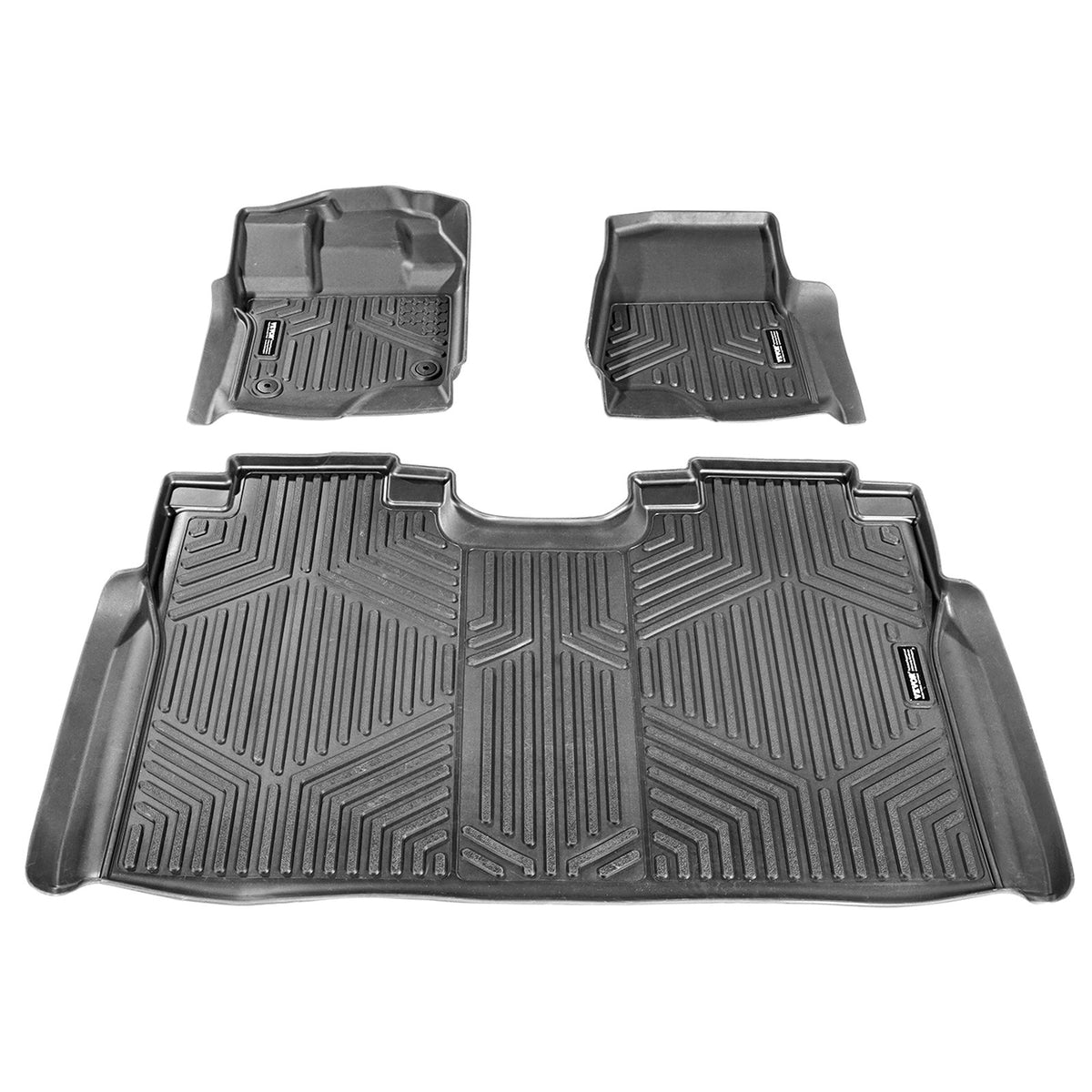 VEVOR automašīnas grīdas paklāji Ford F-150 / F-150 Lightning (2015-2024), 3 габ., TPE