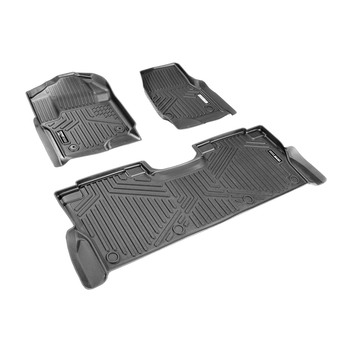 VEVOR Car Floor Mats Ford F-250 / F-350 / F-450 (2017–2022), 3 pcs, TPE