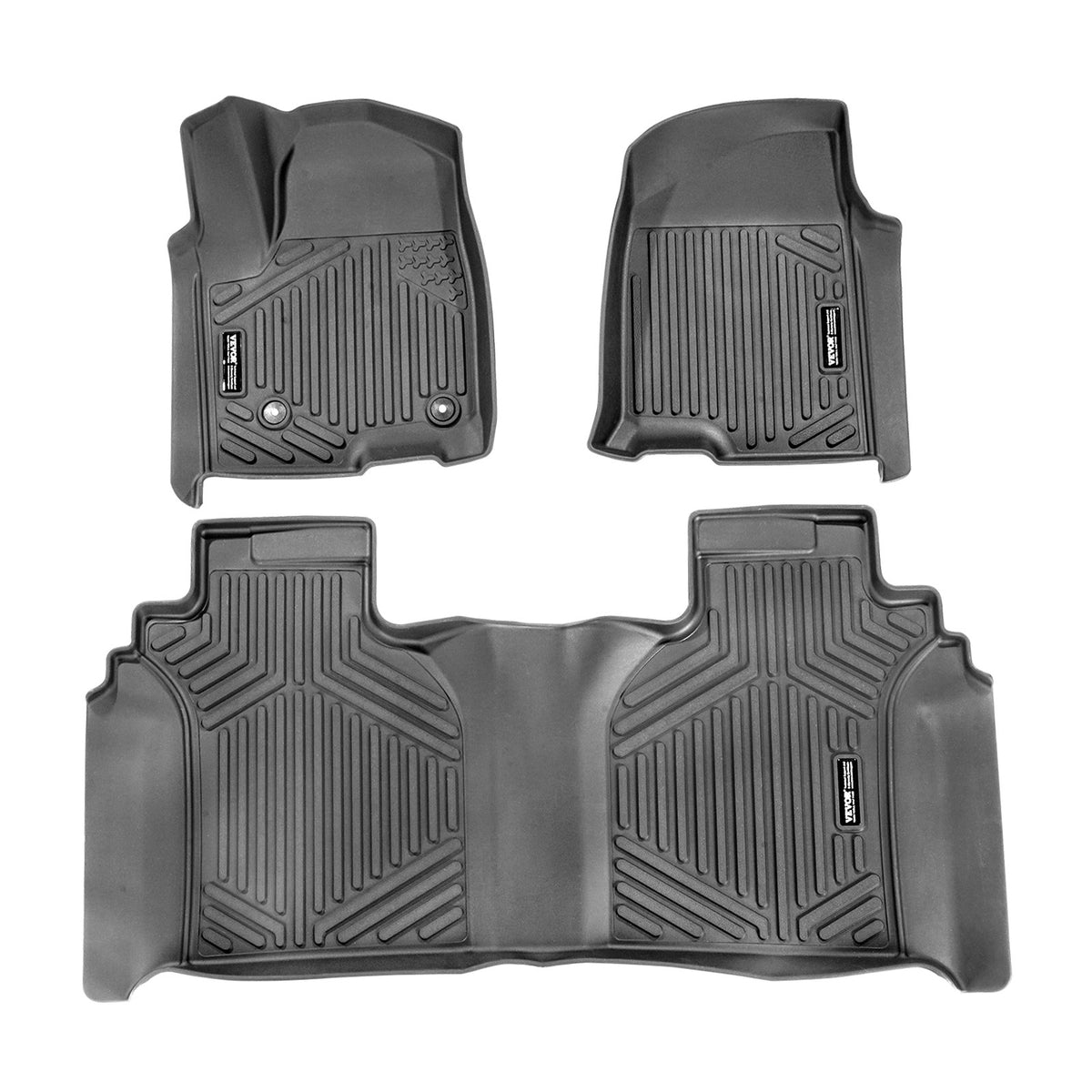 VEVOR Car Floor Mats for Chevrolet Silverado / GMC Sierra 1500, 3 pcs