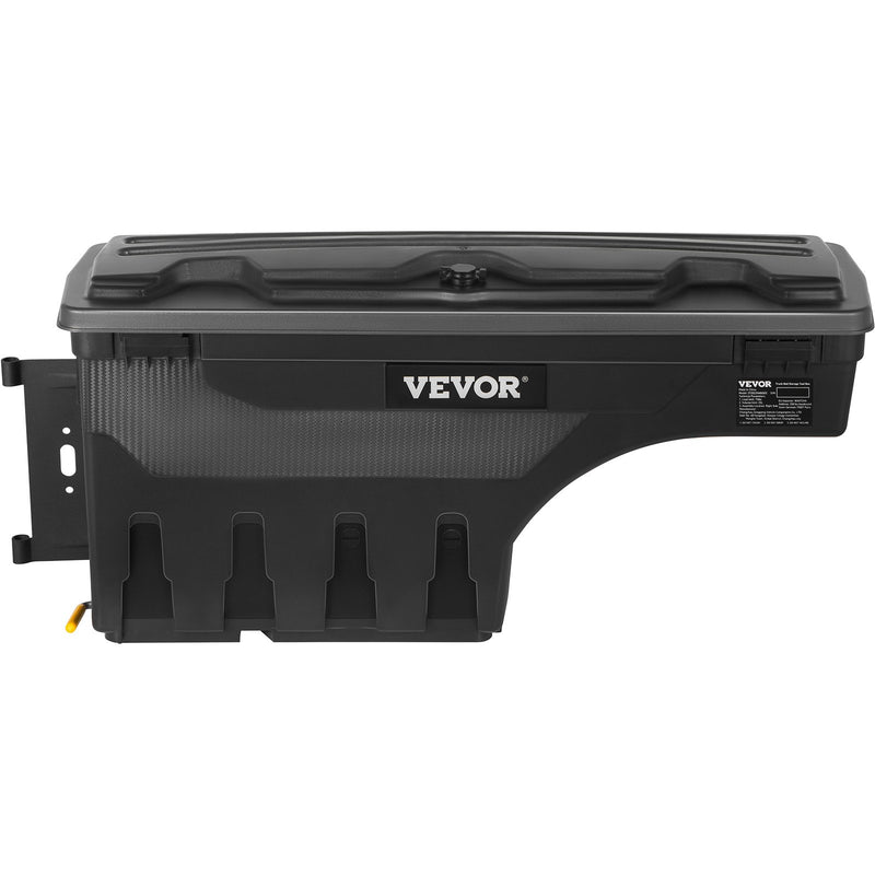 VEVOR Kravas automašīnas instrumentu kaste – Slēdzama šūpojoša kaste ar paroli, 25 L, ABS ritenis, labi uzglabāšanas kaste, ūdensizturīga un izturīga, saderīga ar Ford F-150 2015-2021, vadītāja puse