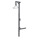 Kravas automašīnas piekabes medījuma pacēlājs, 400 kg celtspēja, medību briežu pacēlājs ar 50 mm stiprinājumu, 360° rotējošu asi un regulējamu augstumu, ar vinču un āķi medījuma tīrīšanai un nodīrāšanai