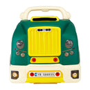 VEVOR dzinēja rotaļlieta, 60 detaļas, bērnu mehāniķa auto remonta komplekts ar noņemamām detaļām, gaismām un skaņām, stūri un taurīti, mehāniķa darbnīcas rotaļu komplekts bērniem no 3 gadu vecuma, zaļš