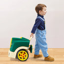 VEVOR dzinēja rotaļlieta, 60 detaļas, bērnu mehāniķa auto remonta komplekts ar noņemamām detaļām, gaismām un skaņām, stūri un taurīti, mehāniķa darbnīcas rotaļu komplekts bērniem no 3 gadu vecuma, zaļš