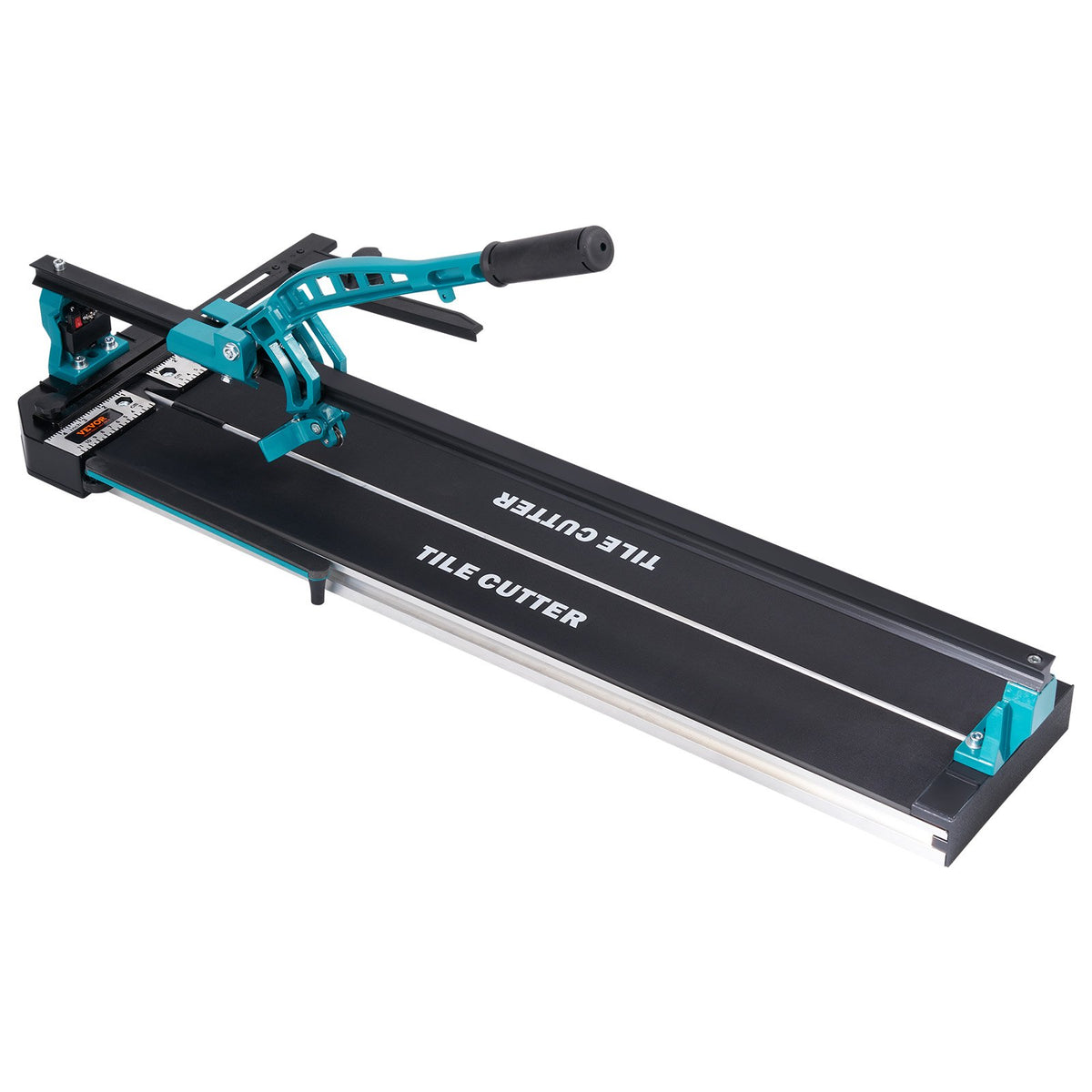 VEVOR Manual Porcelain and Ceramic Tile Cutter, 800 mm, with Tungsten Carbide Cutting Wheel, Infrared Positioning, Non-Slip Feet and Durable Rails for Professional Use