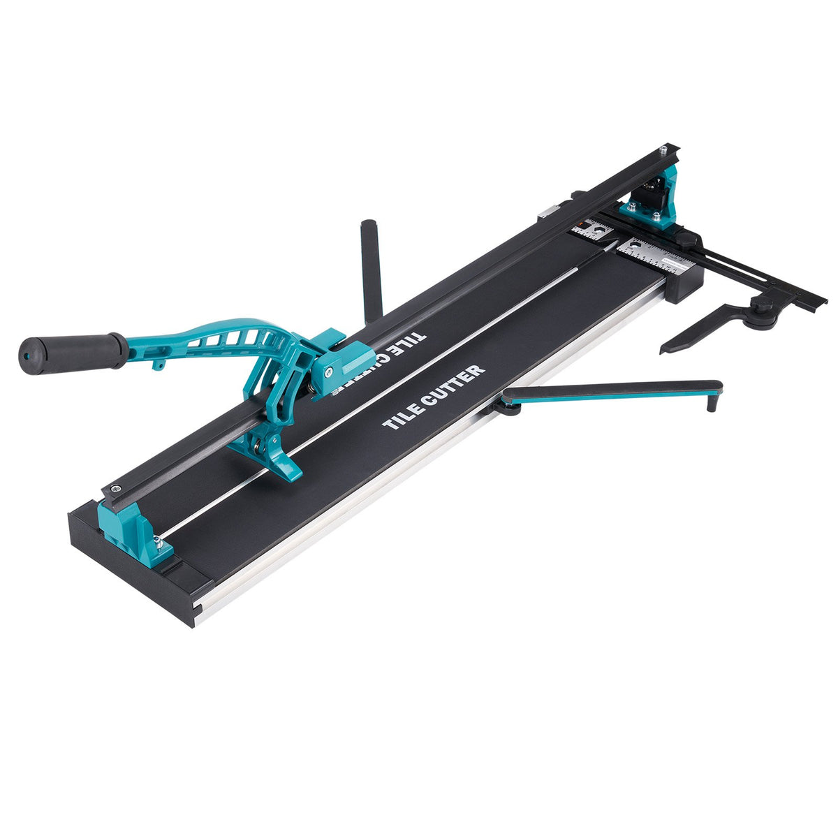 VEVOR Manual Porcelain and Ceramic Tile Cutter, 800 mm, with Tungsten Carbide Cutting Wheel, Infrared Positioning, Non-Slip Feet and Durable Rails for Professional Use
