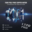 VEVOR vienpakāpes HVAC vakuuma sūknis ar manometru komplektu 99 l/min, 1/5 ZS, rotācijas lāpstiņu konstrukcija, ar trīs krāsu šļūtenēm un pārnēsāšanas somu, piemērots R134a un R410A