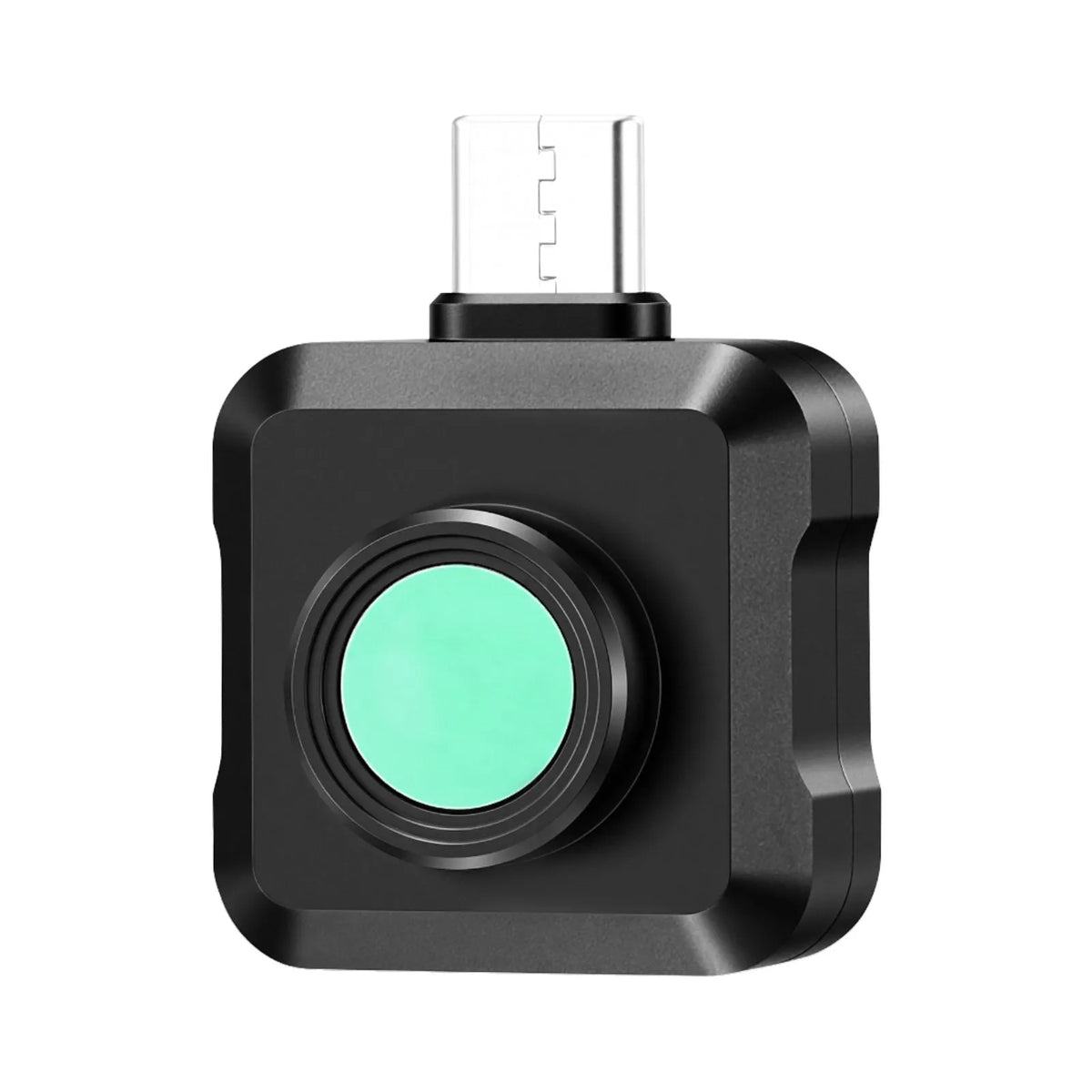 VEVOR termokamera Android ierīcēm, 512 × 384 TISR super izšķirtspēja, 25 Hz atsvaidzes ātrums, 256 × 192 IR izšķirtspēja, temperatūras diapazons - 20 °C līdz 550 °C, 15 krāsu paletes - ZEMLETES.LV