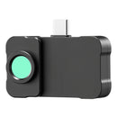 VEVOR termokamera Android un iOS ierīcēm ar makro objektīvu, 512 × 384 super izšķirtspēja, 25 Hz atsvaidzes ātrums, 256 × 192 IR izšķirtspēja, temperatūras diapazons - 20 °C līdz 550 °C - ZEMLETES.LV