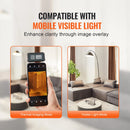 VEVOR termiskās attēlveidošanas kamera Android ierīcēm, 256 × 192 IR izšķirtspēja, infrasarkanais attēlveidotājs ar vizuālo kameru, 25 Hz atsvaidzes intensitāte, temperatūras diapazons –20 °C līdz 550 °C, IP54 aizsardzības klase