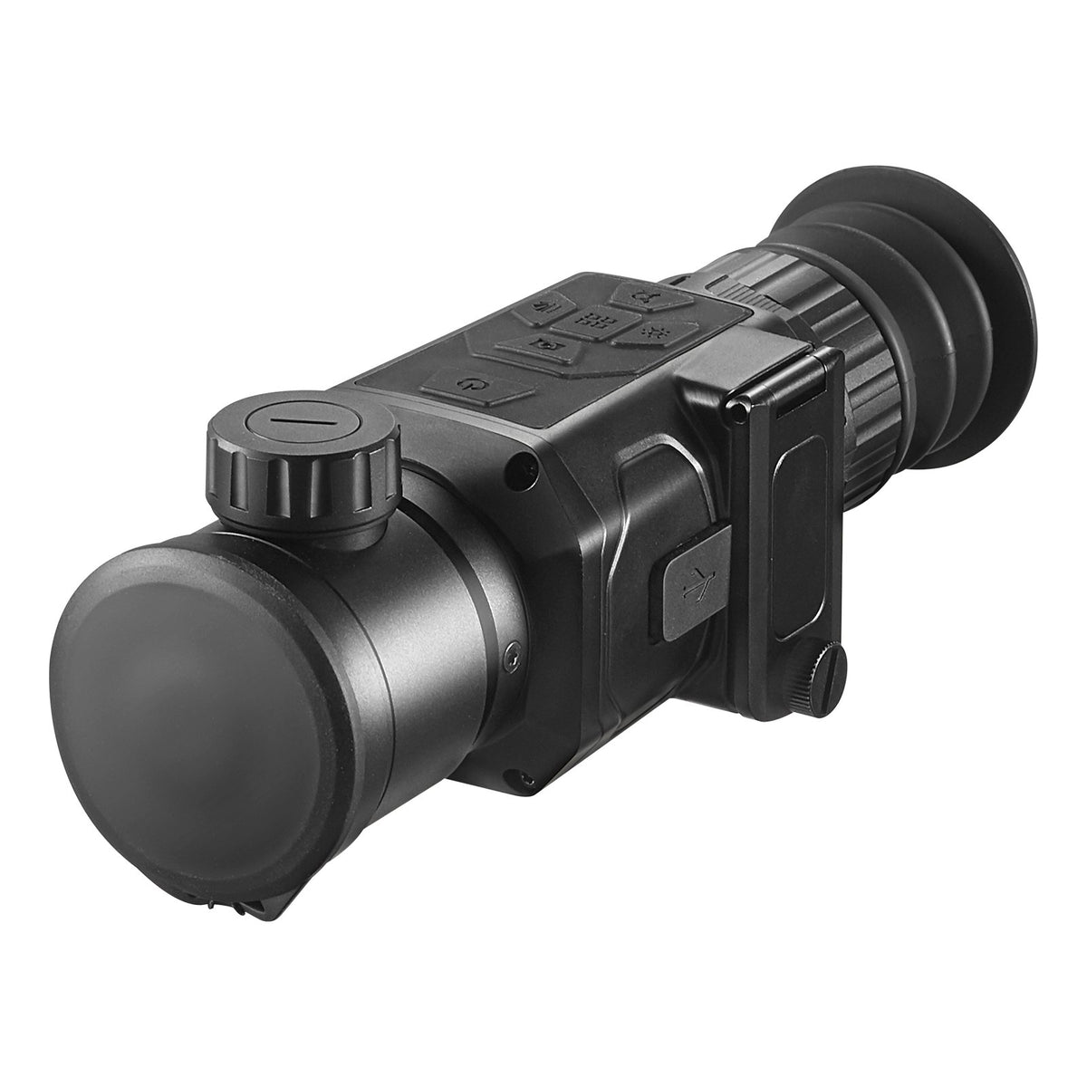 Thermal Monocular for Hunting with 1–8x Zoom and 10 mm OLED Display