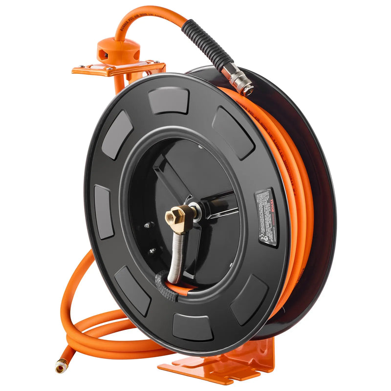 Gaisa šļūtenes spole, ievelkama, 9,53 mm, 20 m, hibrīda, ar korpusu, 20 bar / 300 PSI