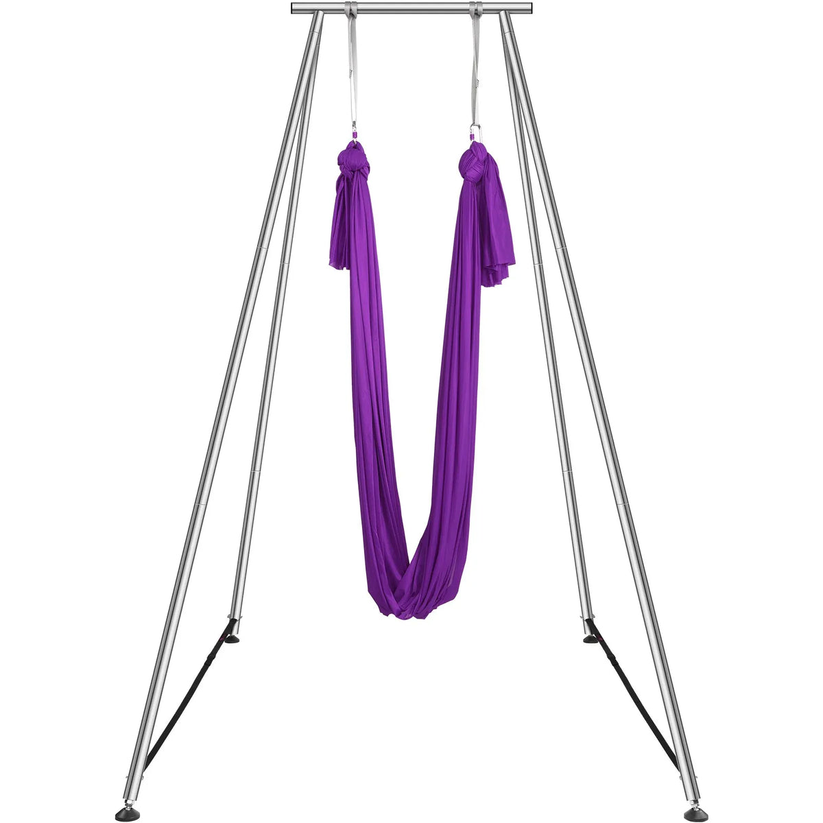 VEVOR Air Yoga Frame 2.95 m with 12 m Purple Swing, up to 250 kg, Professional
