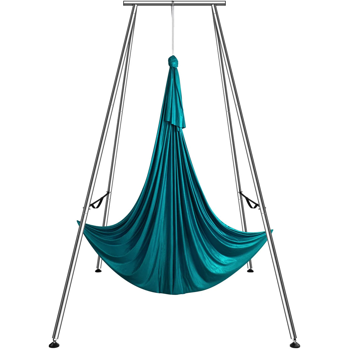 VEVOR Air Yoga Frame 2.95 m with 6 m Swing, up to 250 kg, Indoor and Outdoor, Green