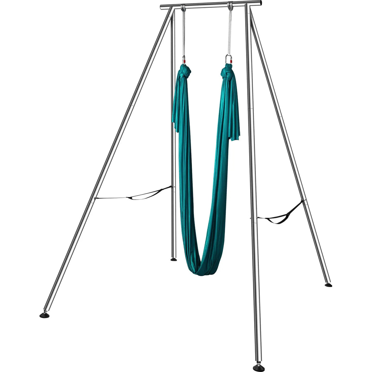 VEVOR Air Yoga Frame 2.95 m with 6 m Swing, up to 250 kg, Indoor and Outdoor, Green