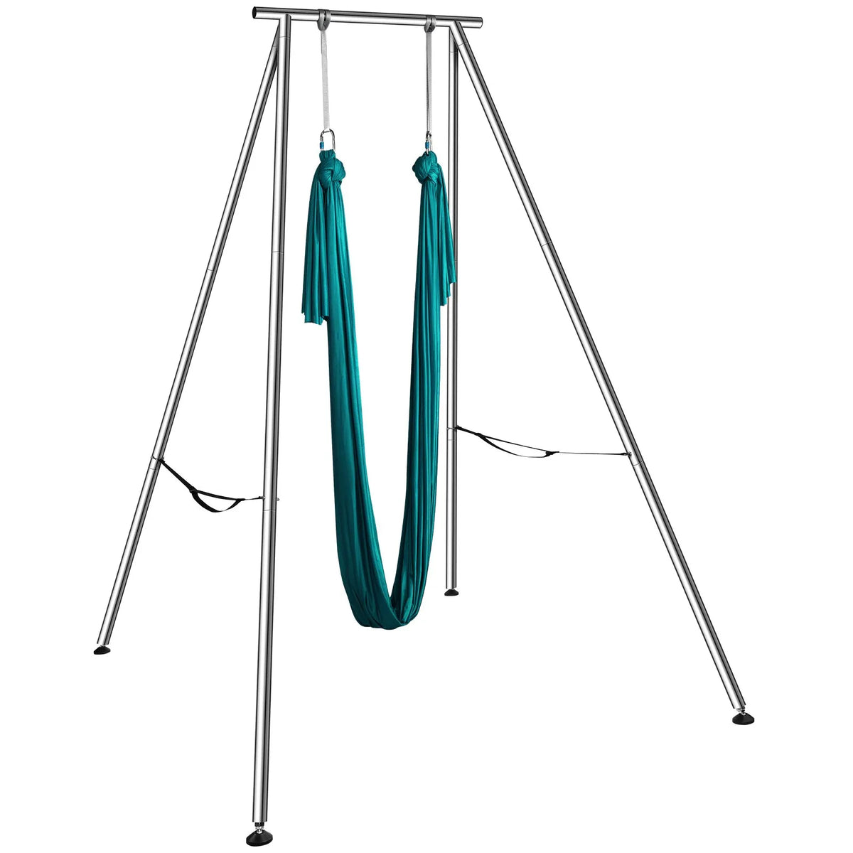 VEVOR Air Yoga Frame 2.95 m with 6 m Swing, up to 250 kg, Indoor and Outdoor, Green