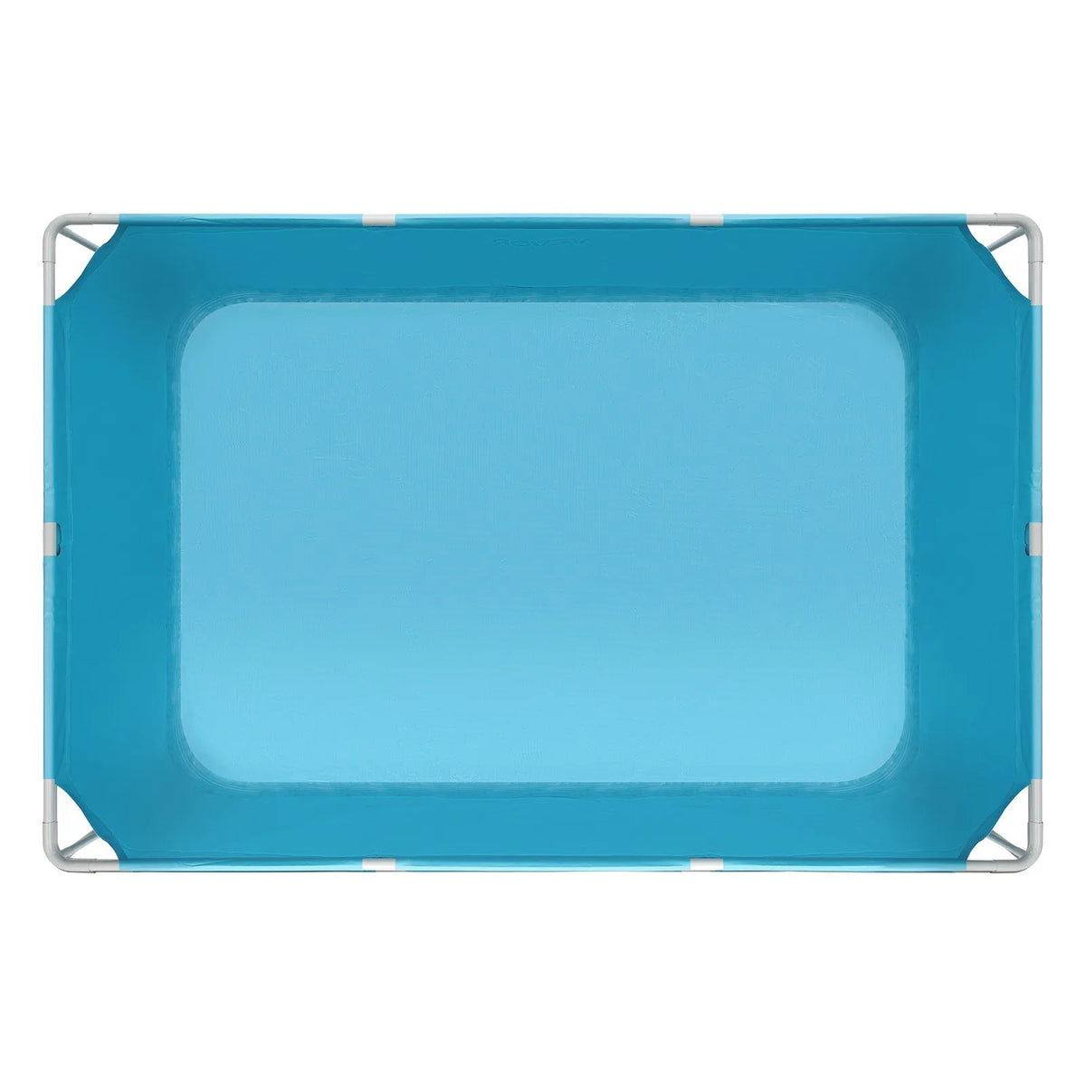 Above-ground swimming pool with metal frame 3 × 2 × 0.76 m, rectangular steel construction, large outdoor family pool, easy to assemble, rust-resistant, capacity 3959 l, blue