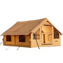 VEVOR piepūšamā telts kempingam 5–8 personām, glampinga telts ar pumpi, viegli uzstādāma