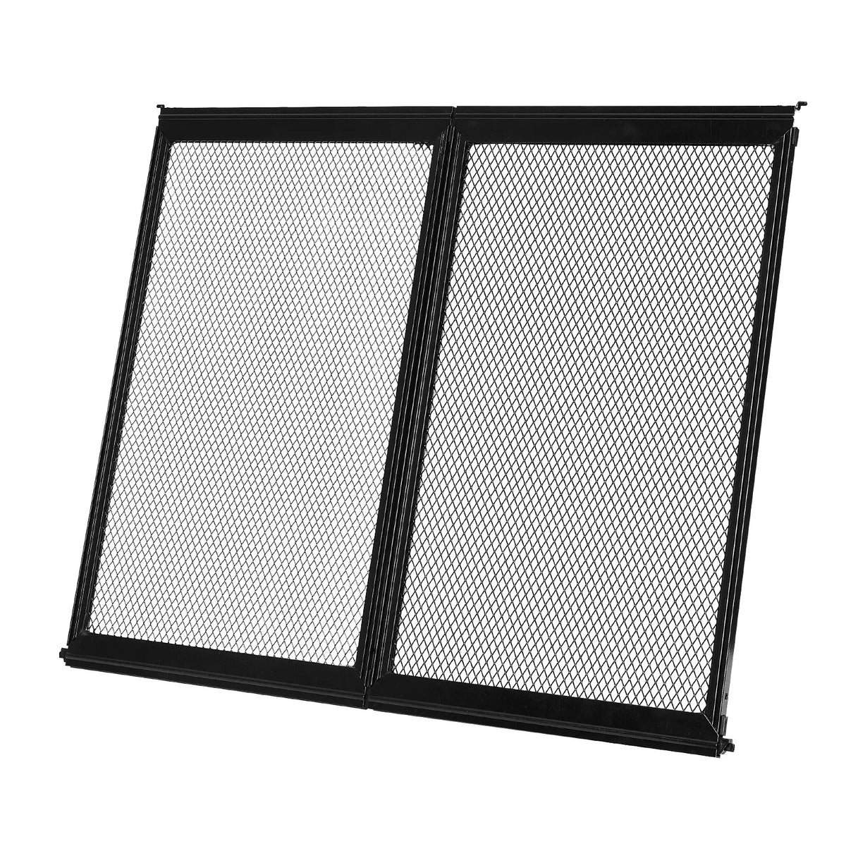 VEVOR Camper Door Screen, 622 × 508 mm, Easy to Install and Remove, Reinforced Breathable Mesh, Aluminium Alloy Entry Door Guard for Pet Protection, Black