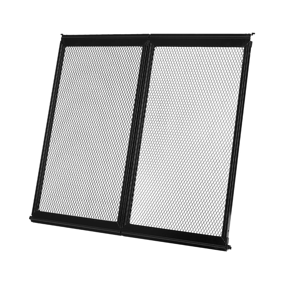 VEVOR Camper Door Screen, 572 × 508 mm, Easy to Install and Remove, Reinforced Breathable Mesh, Aluminium Alloy Entry Door Guard for Pet Protection, Black