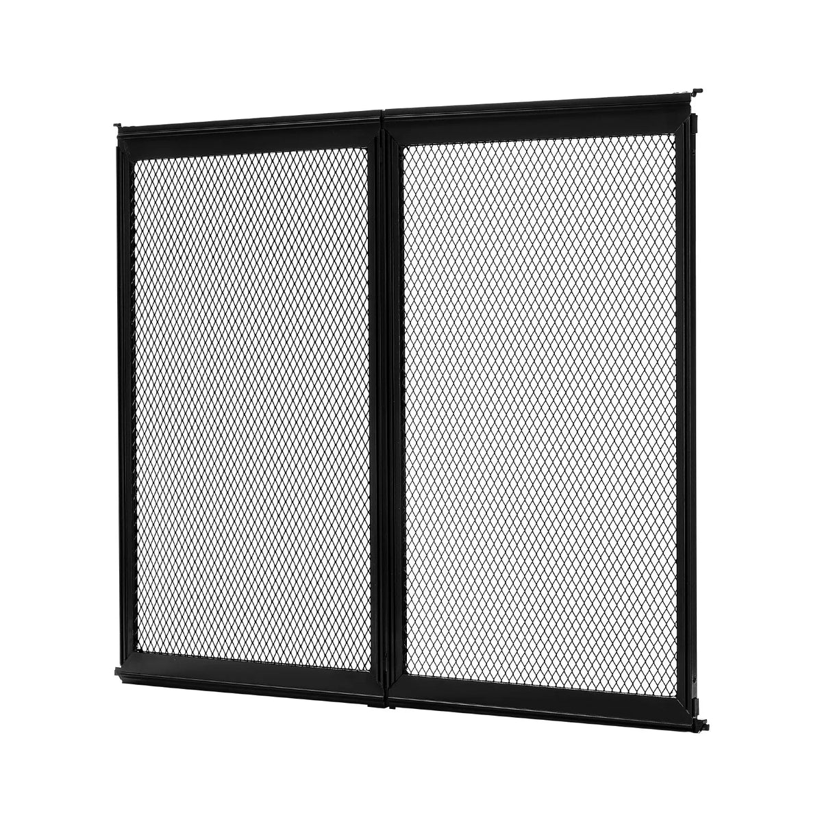 VEVOR Camper Door Screen, 572 × 508 mm, Easy to Install and Remove, Reinforced Breathable Mesh, Aluminium Alloy Entry Door Guard for Pet Protection, Black