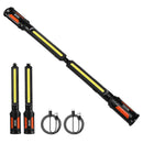 Motora pārsega darba lampa, 1450 lm, 4400 mAh uzlādējama ar magnētu, spilgta LED gaisma, pārnēsājama bezvadu darba lampa auto remontam, pārbaudēm, darbnīcām, garāžām, neatliekamām situācijām un mājas apgaismojumam