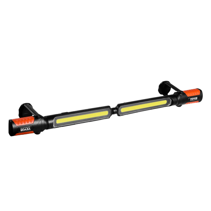 Motora pārsega darba lampa, 1450 lm, 4400 mAh uzlādējama ar magnētu, spilgta LED gaisma, pārnēsājama bezvadu darba lampa auto remontam, pārbaudēm, darbnīcām, garāžām, neatliekamām situācijām un mājas apgaismojumam