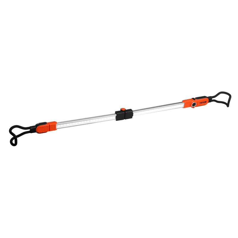 Motortelpas darba LED lampa, 2300 lm, 6000 mAh, uzlādējama, pārnēsājama, ar āķiem