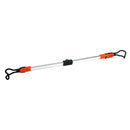 Motortelpas darba LED lampa, 2300 lm, 6000 mAh, uzlādējama, pārnēsājama, ar āķiem