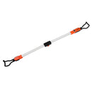 Motortelpas darba LED lampa, 2300 lm, 6000 mAh, uzlādējama, pārnēsājama, ar āķiem