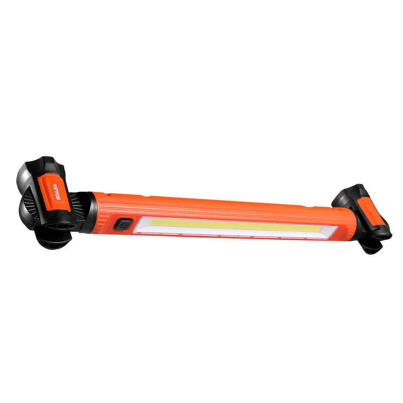 Motora pārsega darba lampa, 1250 lm, 6000 mAh uzlādējama ar magnētu, spilgta LED gaisma, pārnēsājama bezvadu mehāniķa darba lampa auto remontam, pārbaudēm, darbnīcām, garāžām, neatliekamām situācijām un mājas apgaismojumam