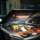 Motora pārsega darba lampa, 1250 lm, 6000 mAh uzlādējama ar magnētu, spilgta LED gaisma, pārnēsājama bezvadu mehāniķa darba lampa auto remontam, pārbaudēm, darbnīcām, garāžām, neatliekamām situācijām un mājas apgaismojumam