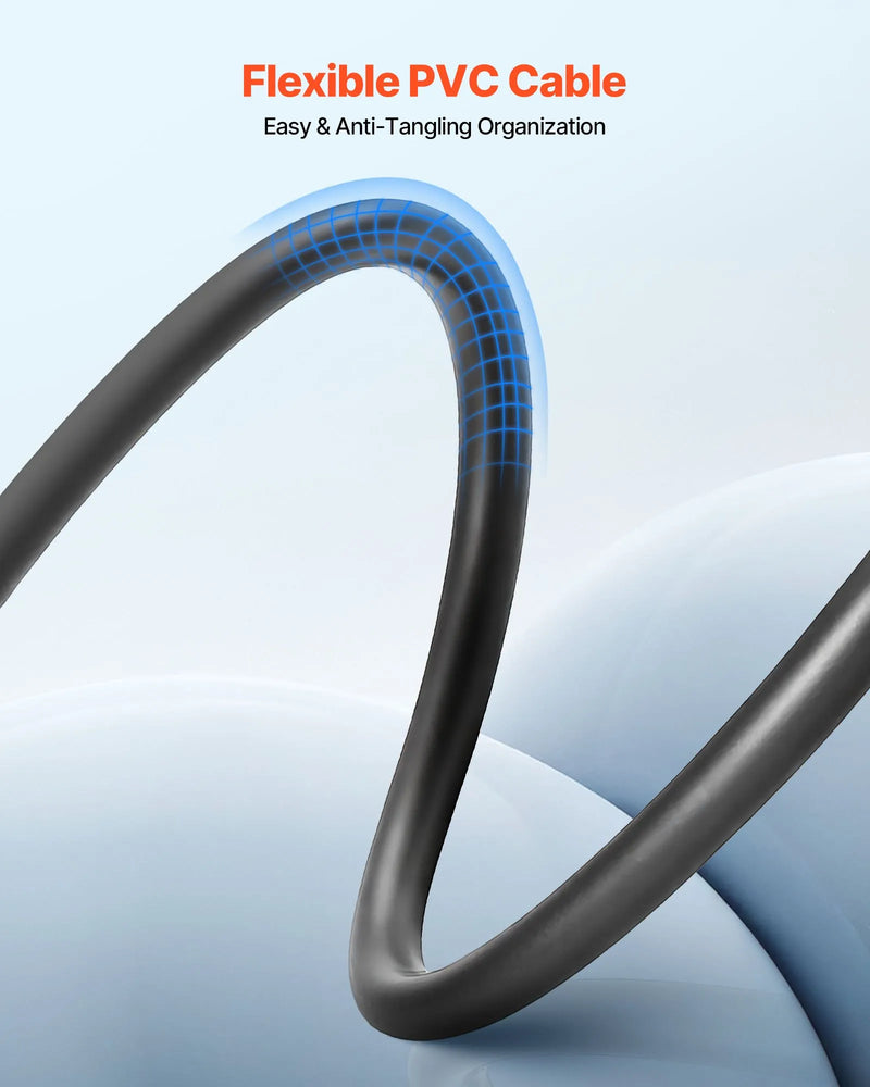 VEVOR XLR kabelis 30,48 m, 2 gab., ekranēts balansēts DMX 3-pin vīriešu–sieviešu mikrofona kabelis ar apzeltītiem kontaktiem, skatuves apgaismojumam, mikrofoniem, pastiprinātājiem, mikseriem un skaļruņu sistēmām