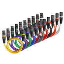 VEVOR 2 m XLR kabelis, 10 gab., ekranēti balansētie 3-pin XLR vīriešu–sieviešu mikrofona kabeļi ar zelta pārklājumu, piemēroti skatuves apgaismojumam, mikrofoniem, pastiprinātājiem, mikseriem un skaļruņu sistēmām