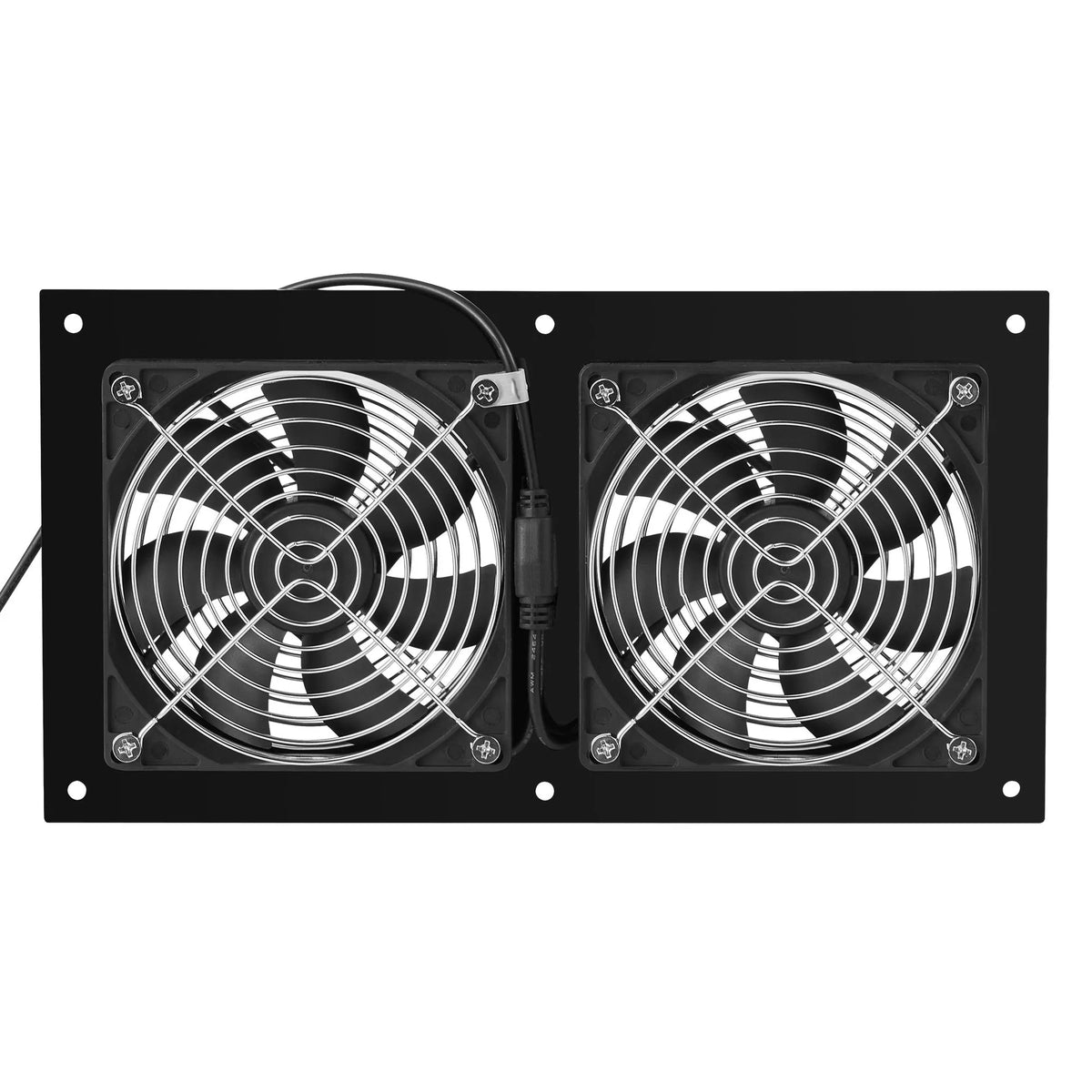 VEVOR saules enerģijas ventilators ar 15 W saules paneli un 2 ventilatoriem, regulējams paneļa leņķis, 2668 apgr./min, elastīga uzstādīšana, ātra gaisa apmaiņa siltumnīcām, audzēšanas teltīm un mājputnu novietnēm - ZEMLETES.LV