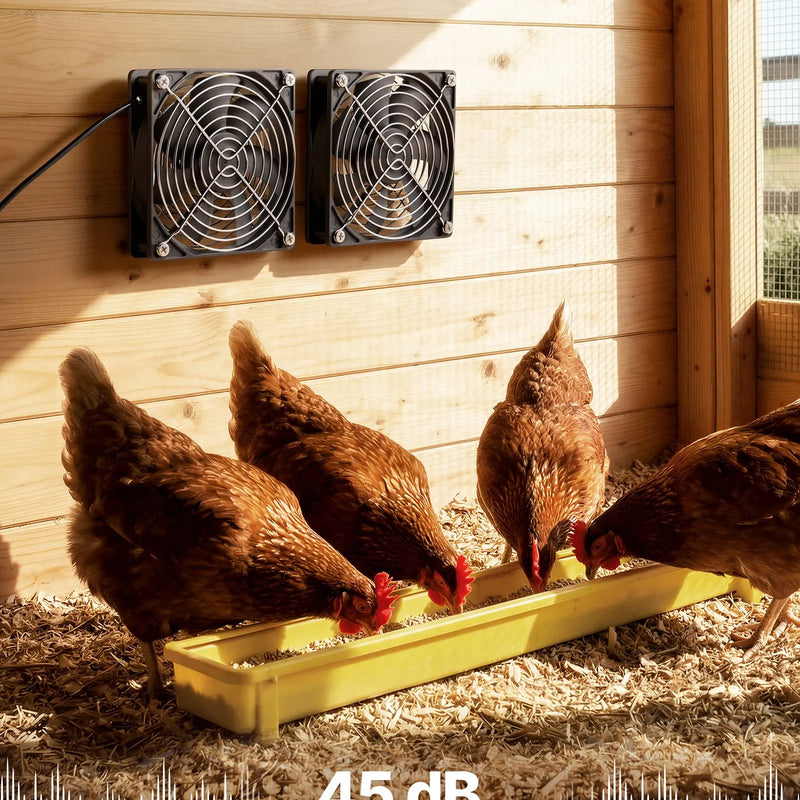 VEVOR saules paneļa ventilatoru komplekts 30 W ar 2 ventilatoriem, regulējams paneļa leņķis, 2668 apgr./min, elastīga uzstādīšana siltumnīcām, audzēšanas teltīm, vistu kūtīm un nojumēm - ZEMLETES.LV