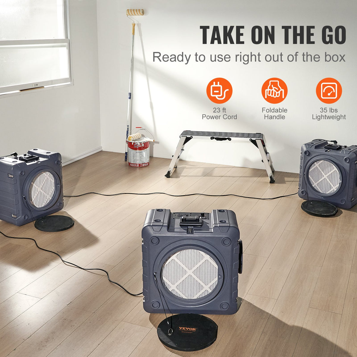 VEVOR 3-Stage Air Purifier with 800 CFM