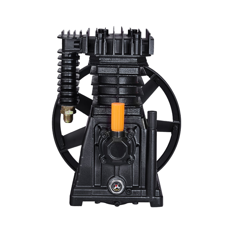 VEVOR gaisa kompresora sūkņa galva 3 HP, 5,8 CFM @ 90 PSI, divcilindru virzuļu tips