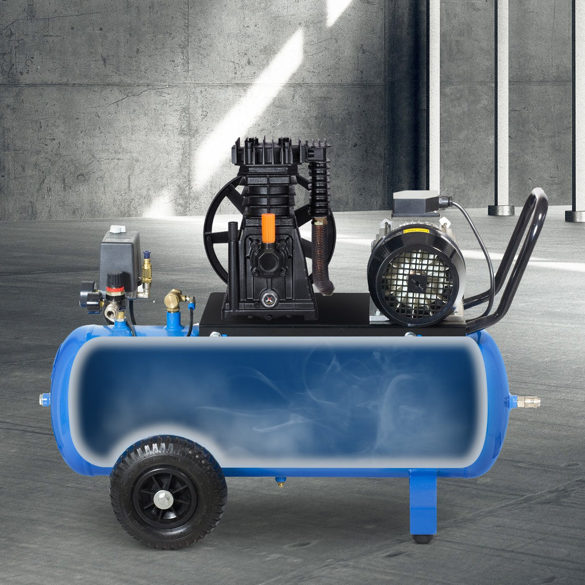 VEVOR Air Compressor Pump Head 3 HP, 5.8 CFM @ 90 PSI, Twin Cylinder Piston Type