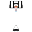 VEVOR pārvietojams basketbola statīvs ar augstuma regulēšanu 1,35–3,05 m, basketbola groza sistēma ar iebūvētiem riteņiem bērniem, pusaudžiem un pieaugušajiem piebraucamajiem ceļiem un baseina zonām - ZEMLETES.LV